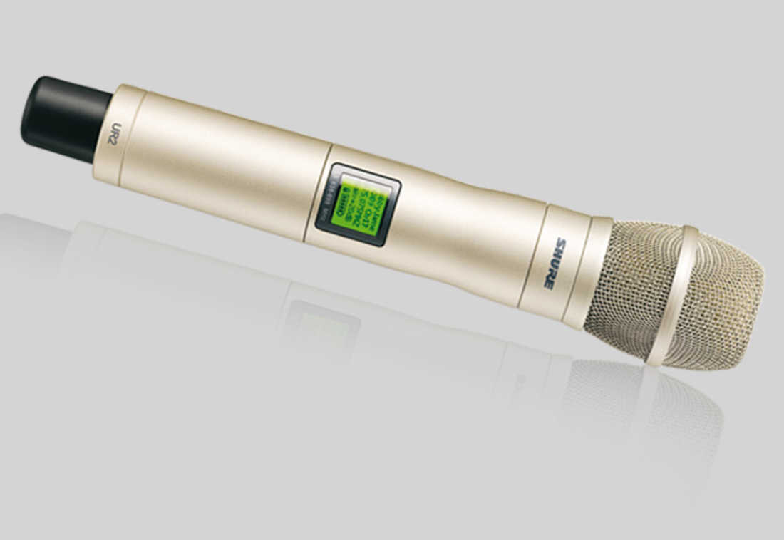 KSM9 Condenser Vocal Wireless Microphone, champagne